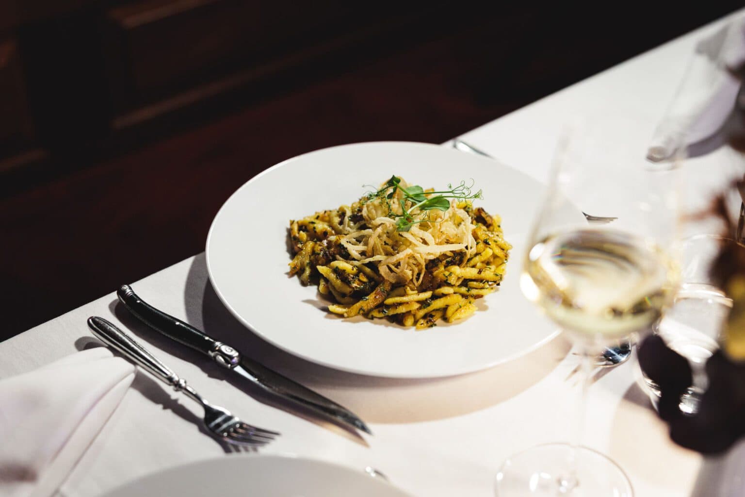 Menú vegetariano