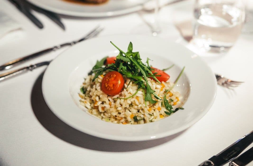 Menú vegano